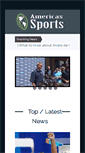 Mobile Screenshot of americas-sports.com